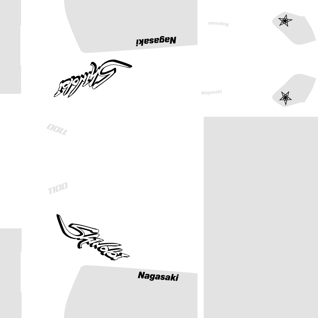 Nagasaki Shinobi livery 1 template