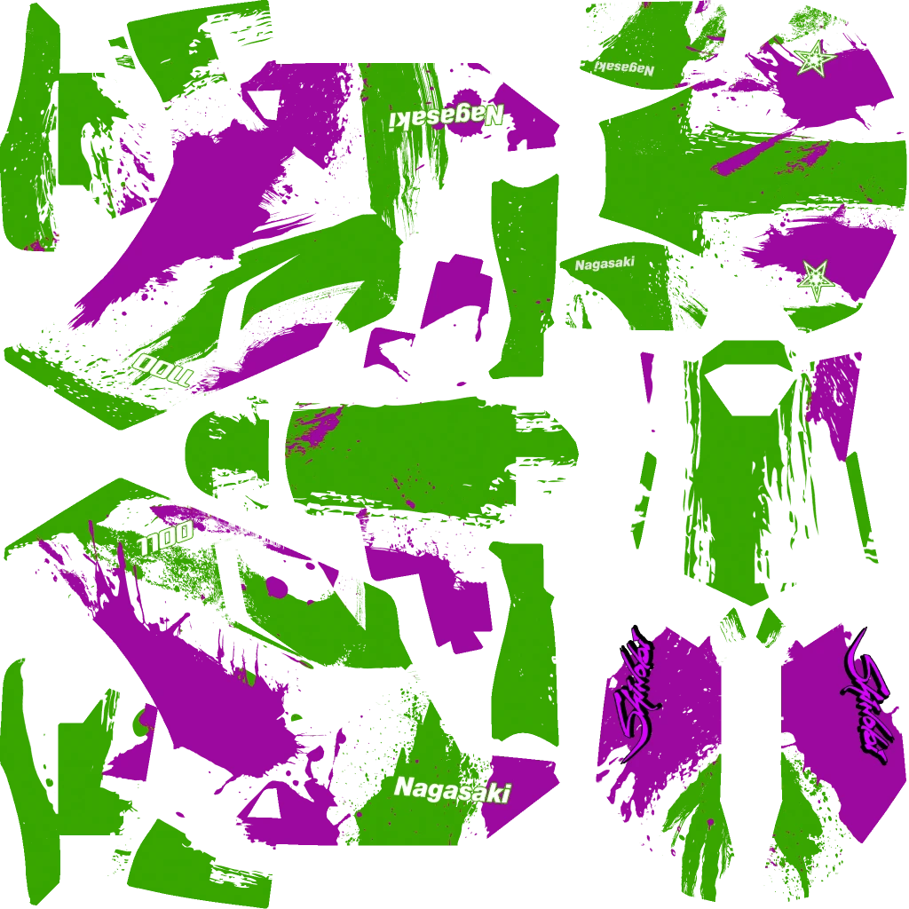 Nagasaki Shinobi livery 10 template