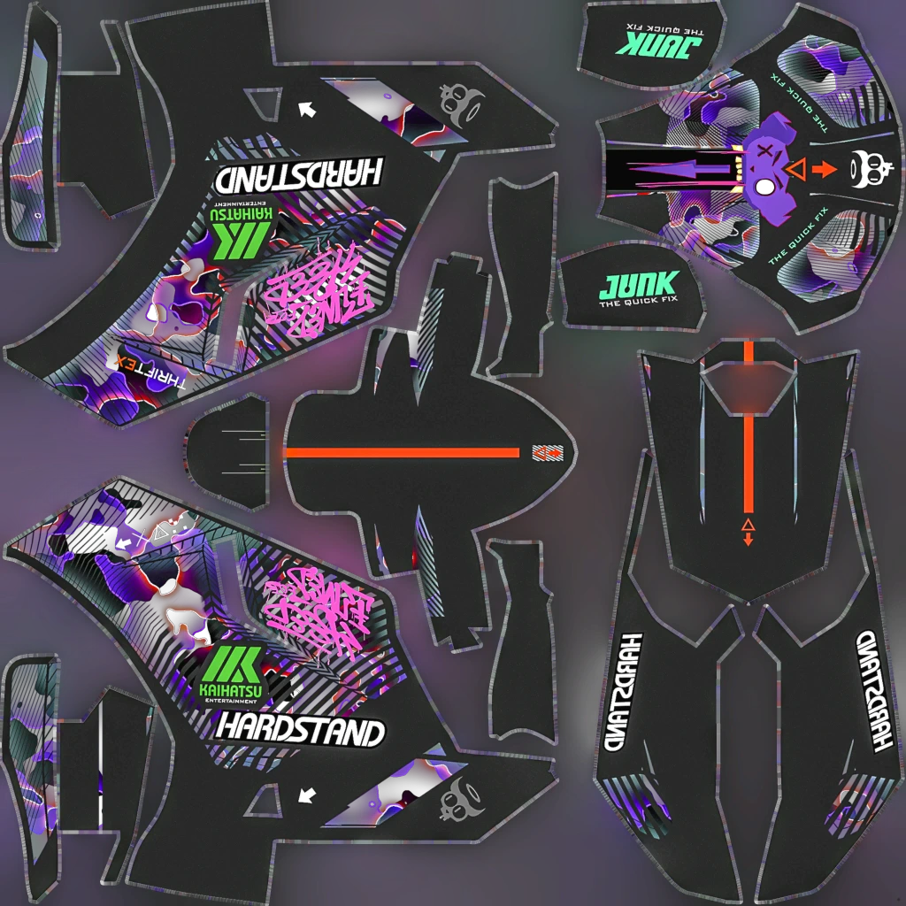 Nagasaki Shinobi livery 13 template