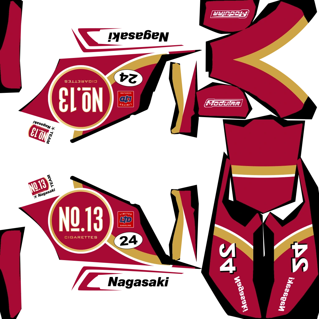 Nagasaki Shinobi livery 15 template