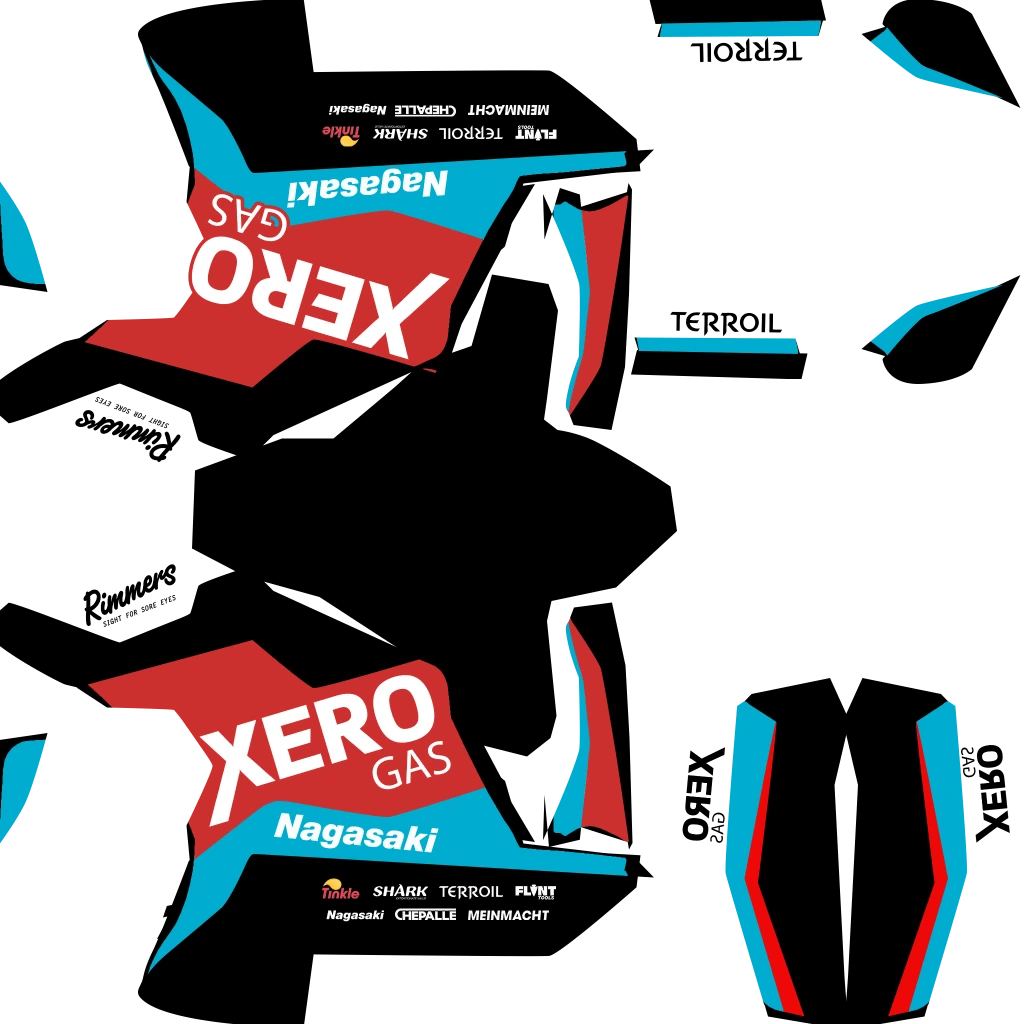 Nagasaki Shinobi livery 17 template
