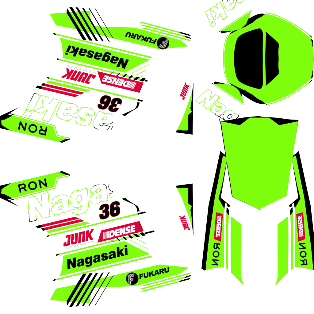 Nagasaki Shinobi livery 18 template