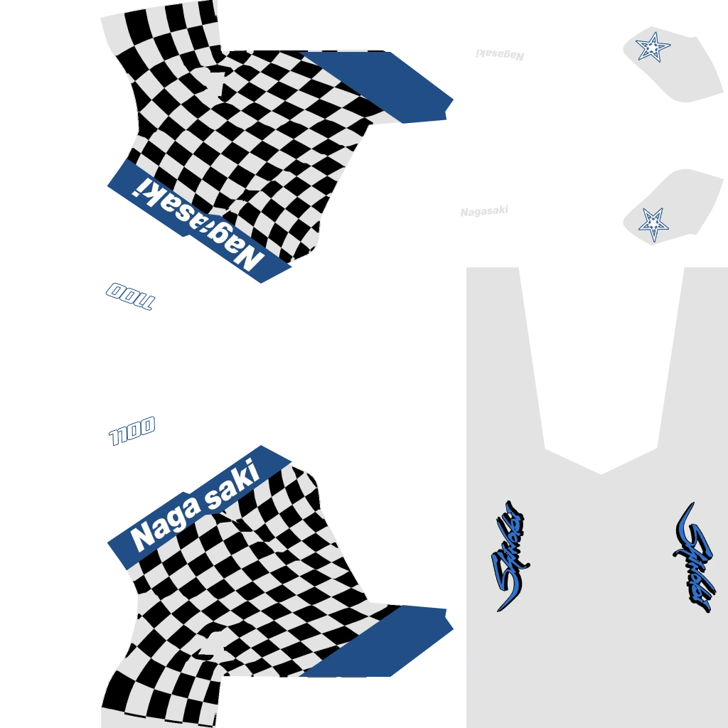 Nagasaki Shinobi livery 4 template