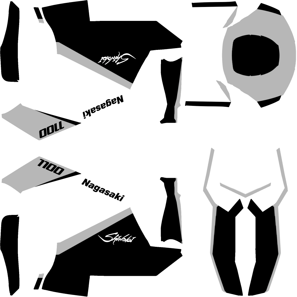 Nagasaki Shinobi livery 5 template