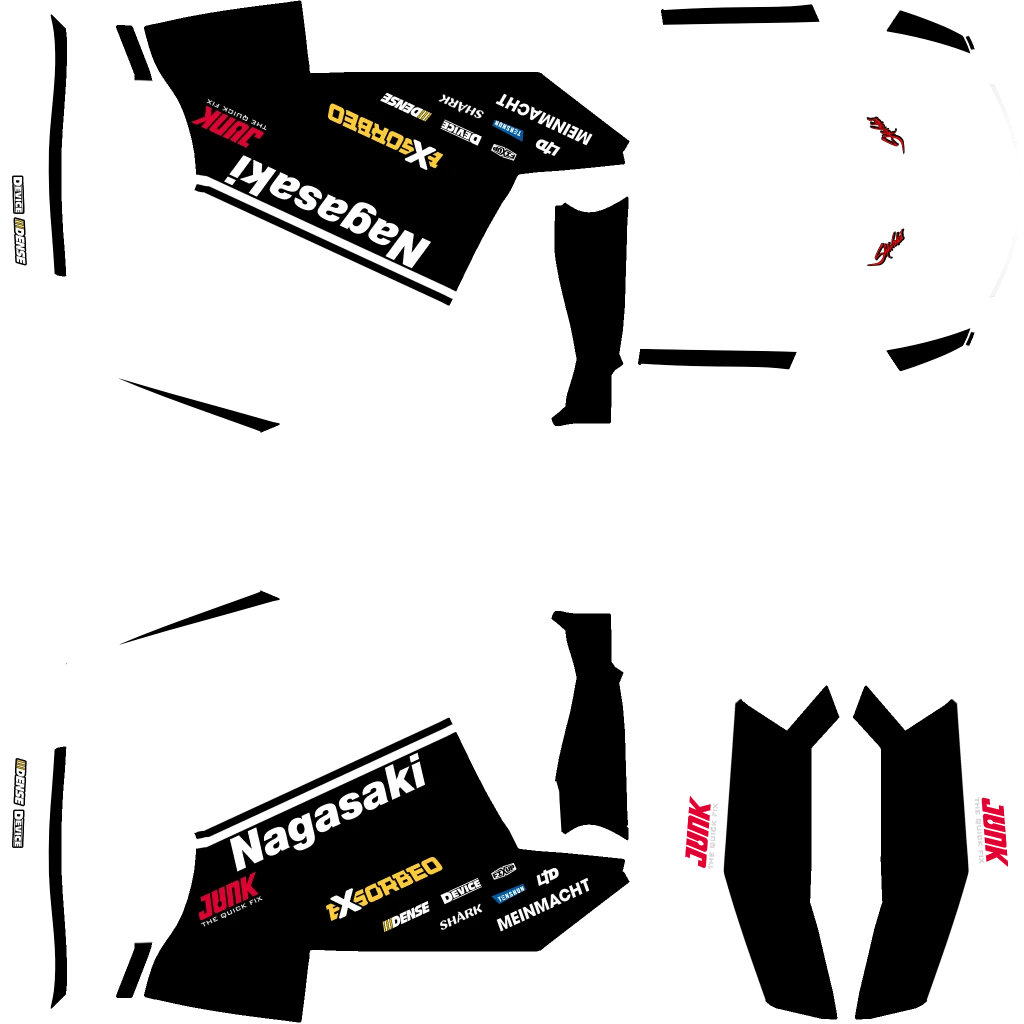 Nagasaki Shinobi livery 6 template