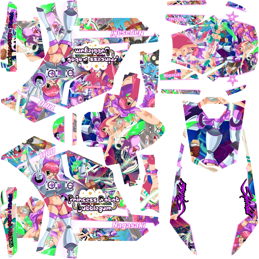 Nagasaki Shinobi livery 8 template
