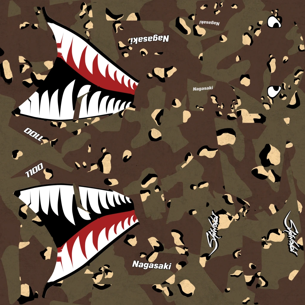 Nagasaki Shinobi livery 9 template