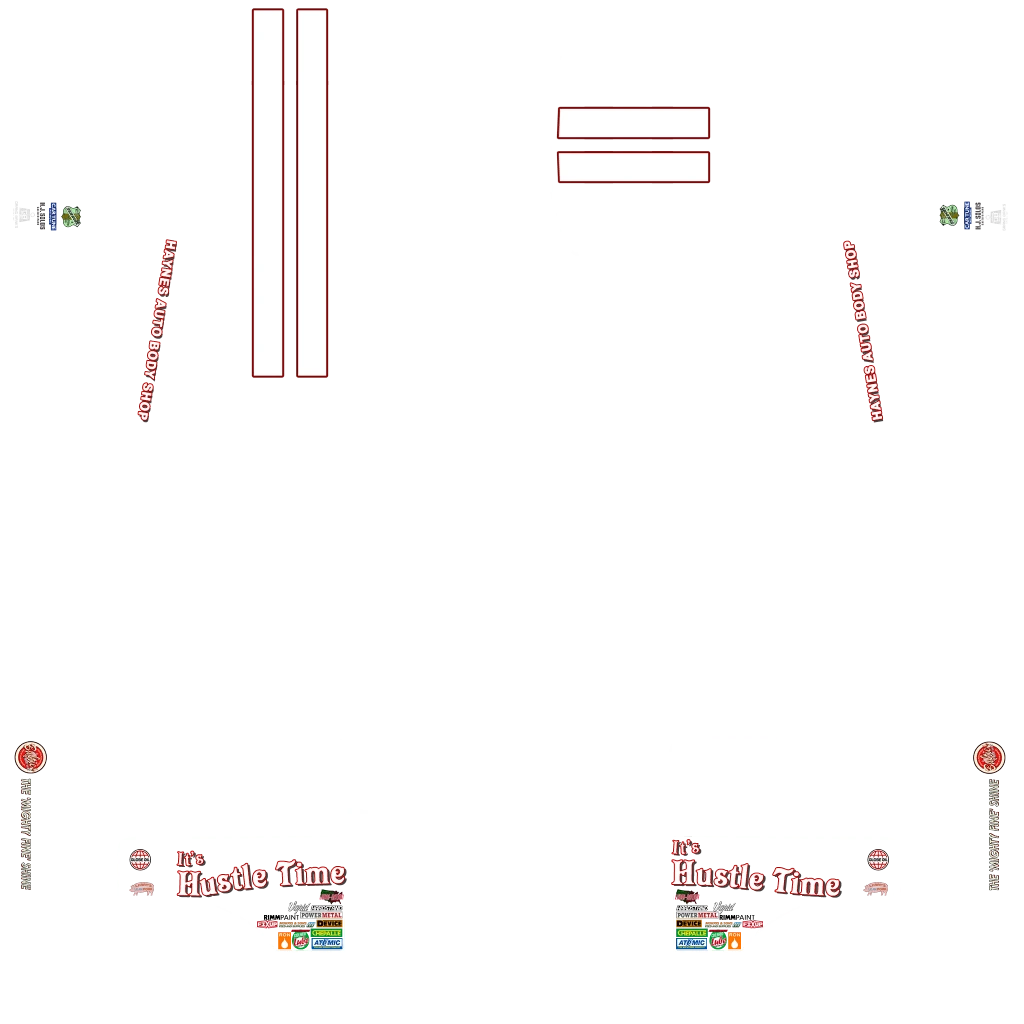 Vapid Slamtruck livery 16 template
