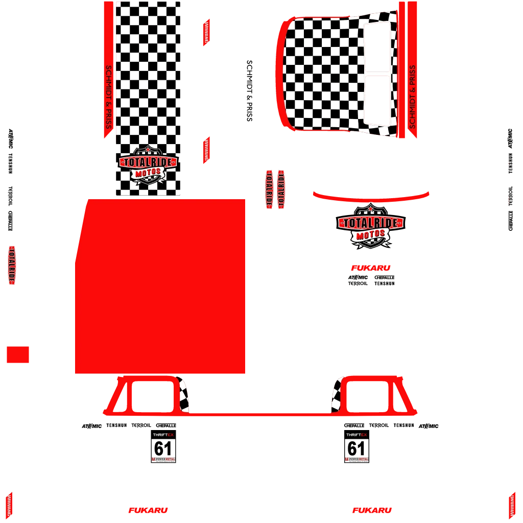 Vapid Slamtruck livery 17 template