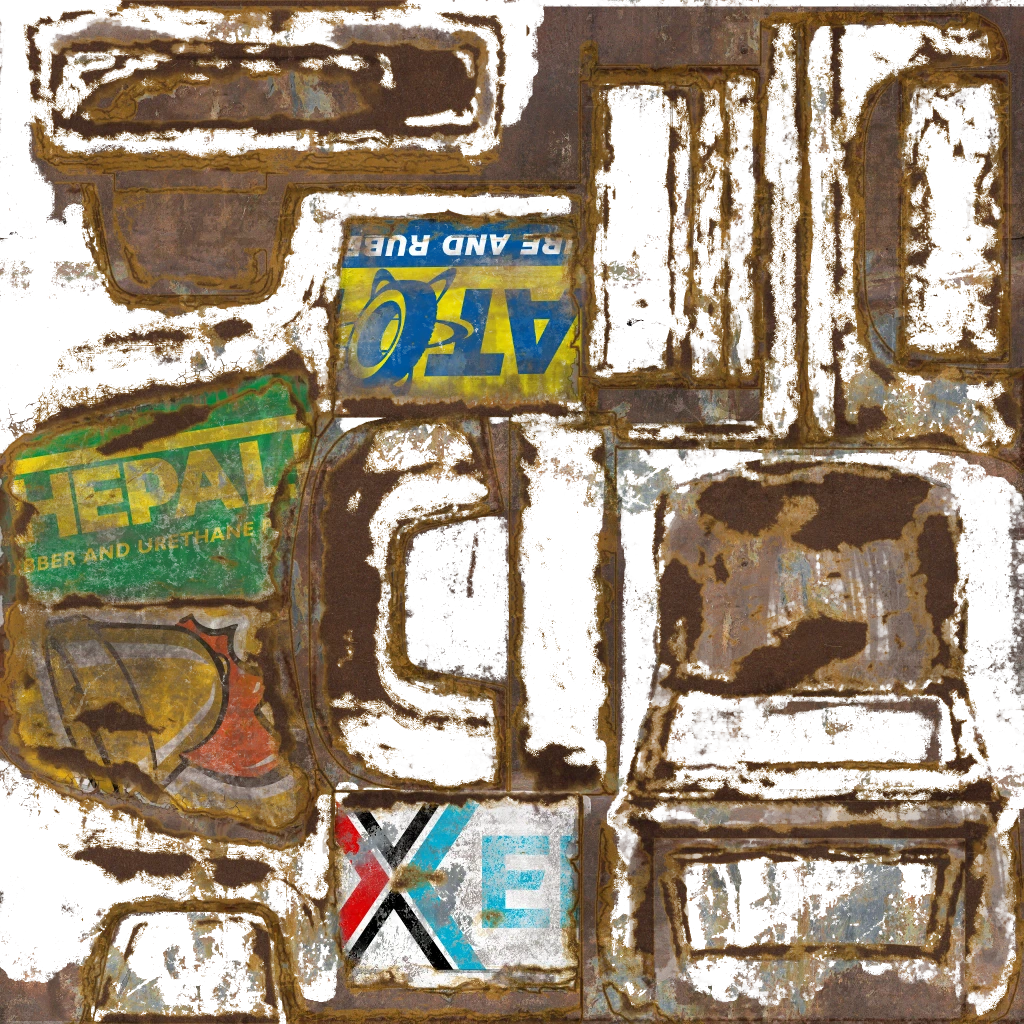 Vapid Nightmare Slamvan livery 3 template