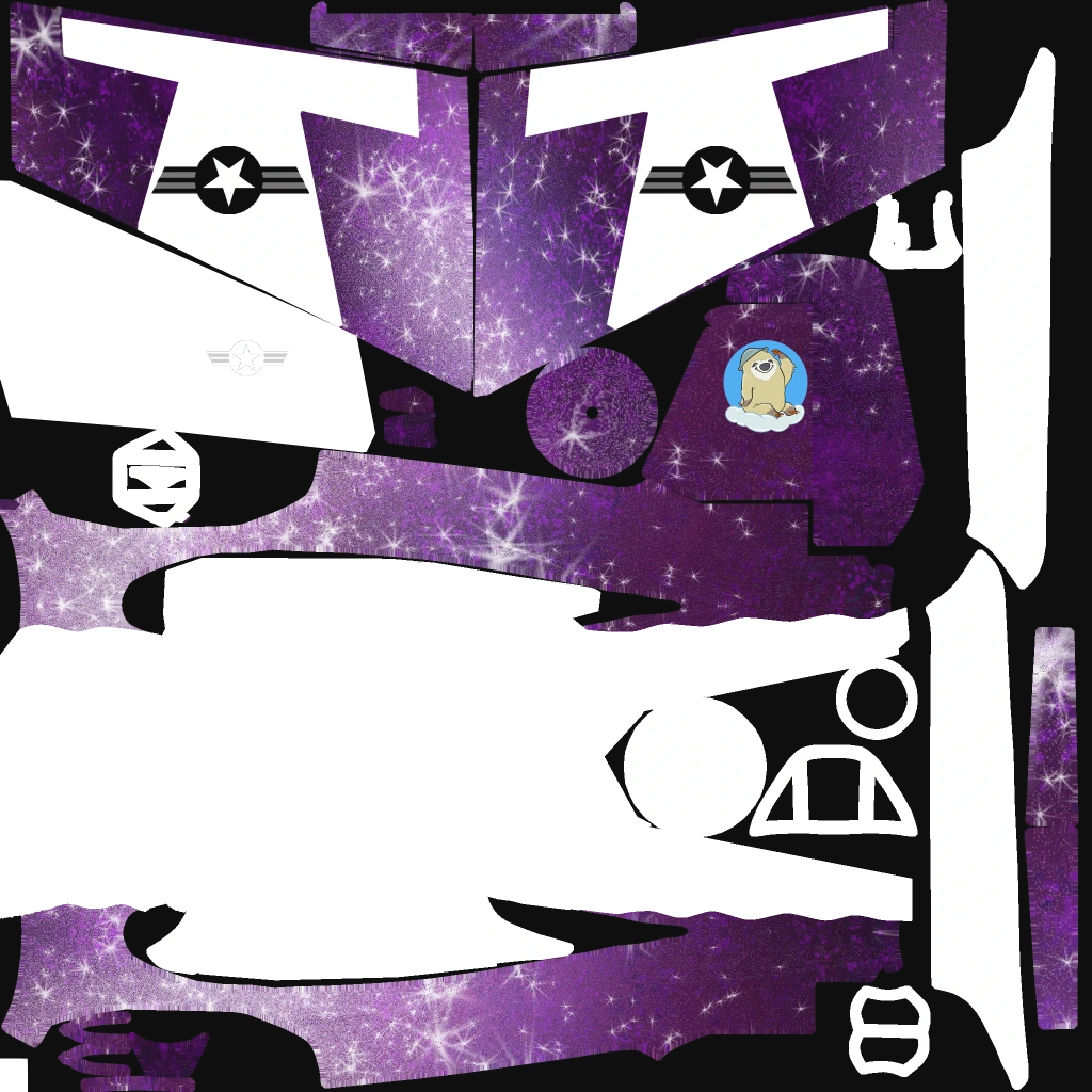 LF-22 Starling livery 9 template