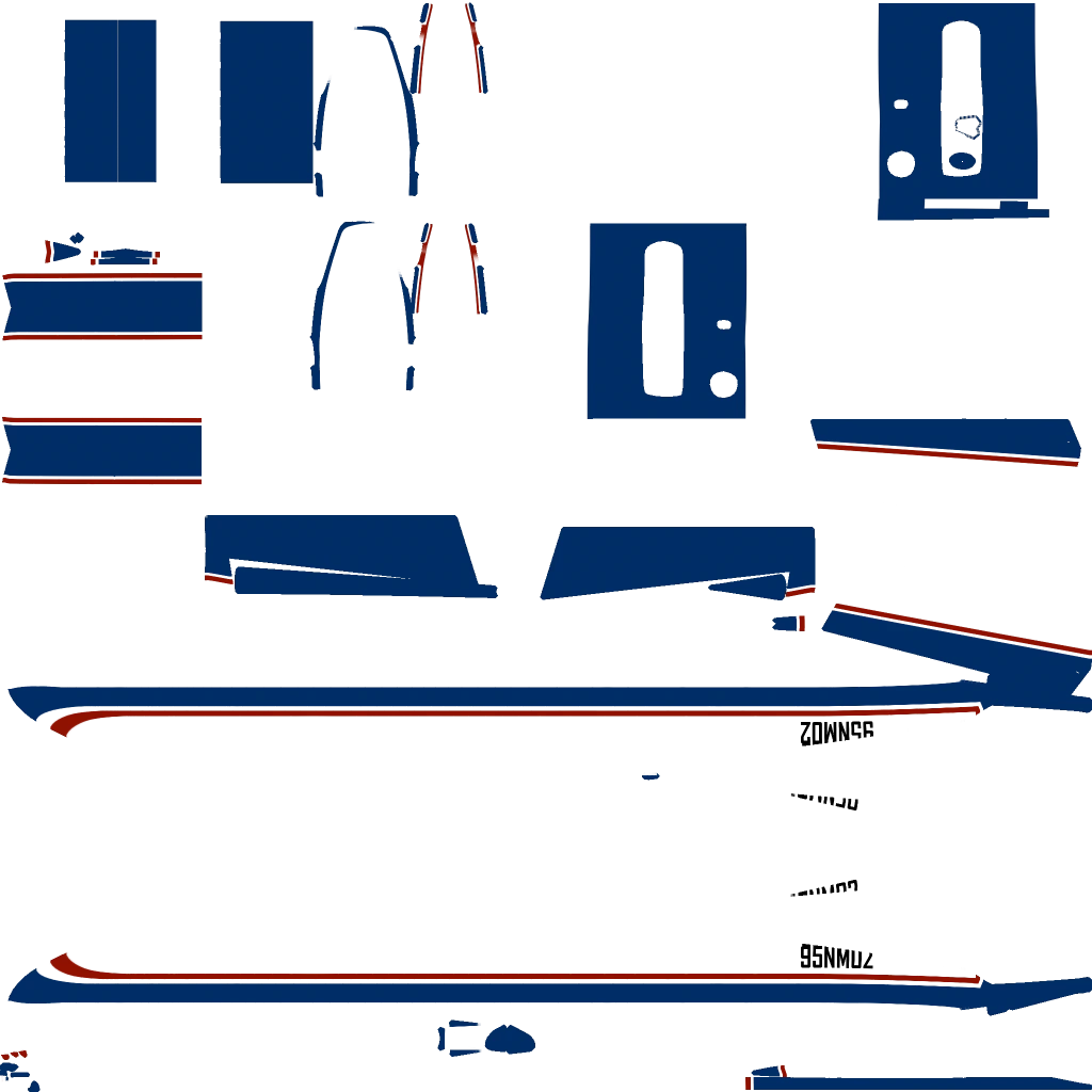 Mammoth Streamer216 livery 1 template