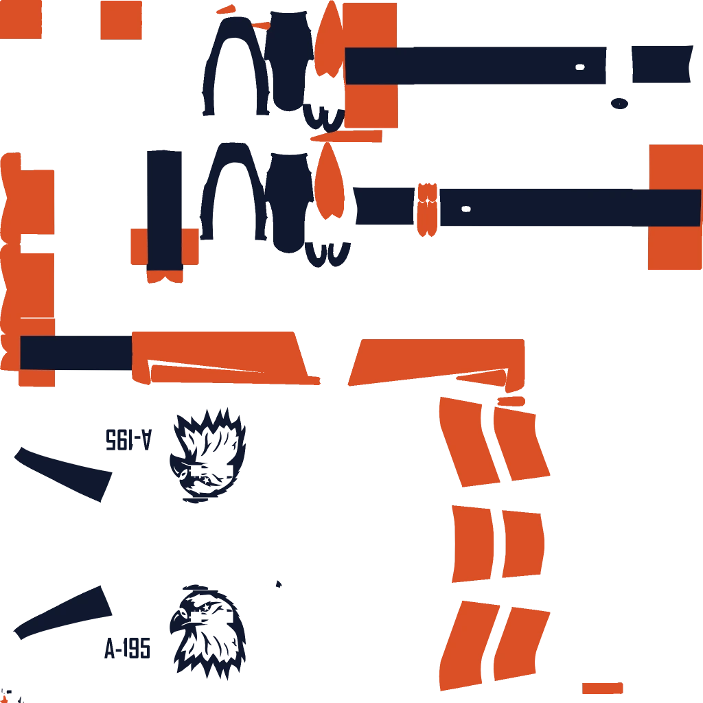 Mammoth Streamer216 livery 8 template