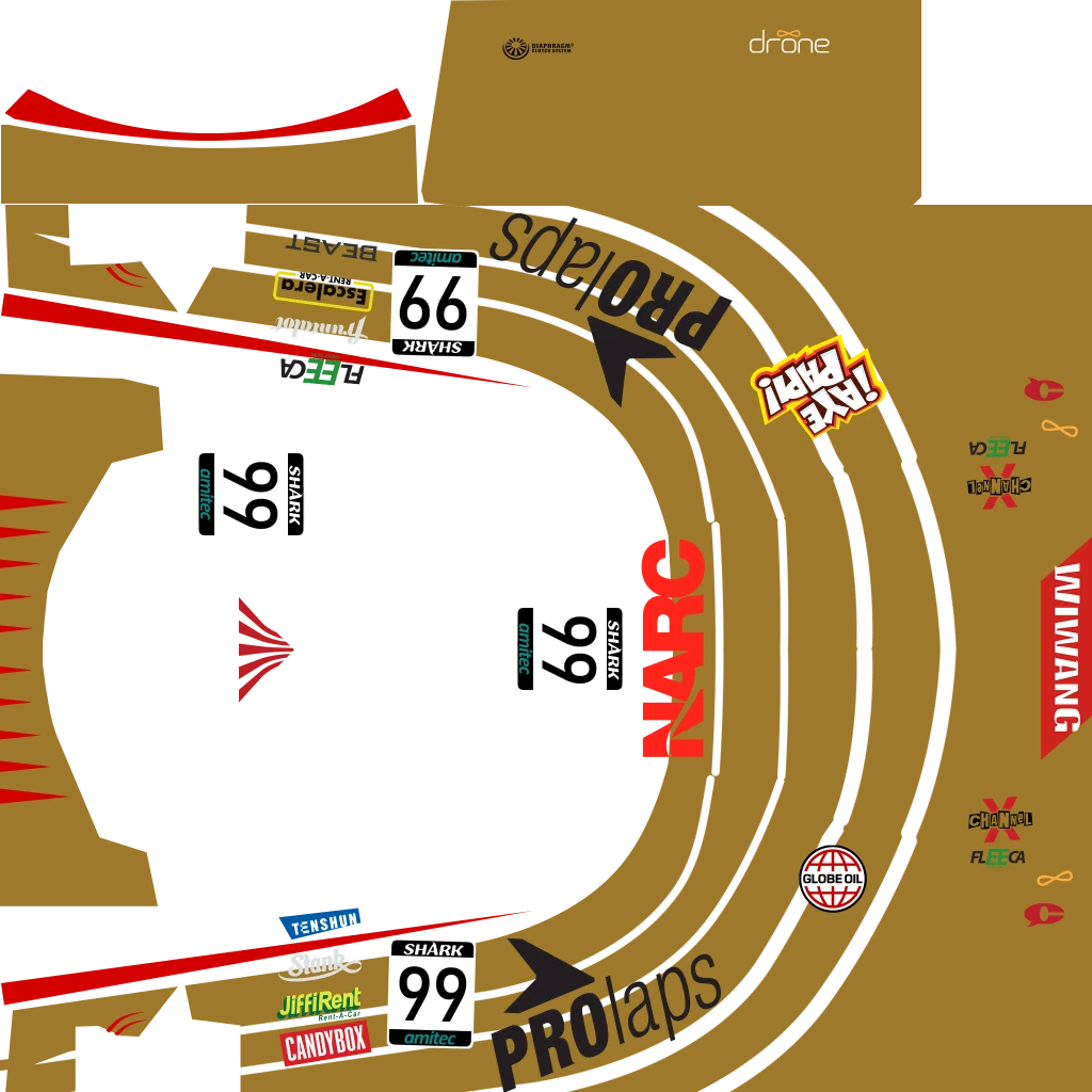 Dinka Sugoi livery 7 template