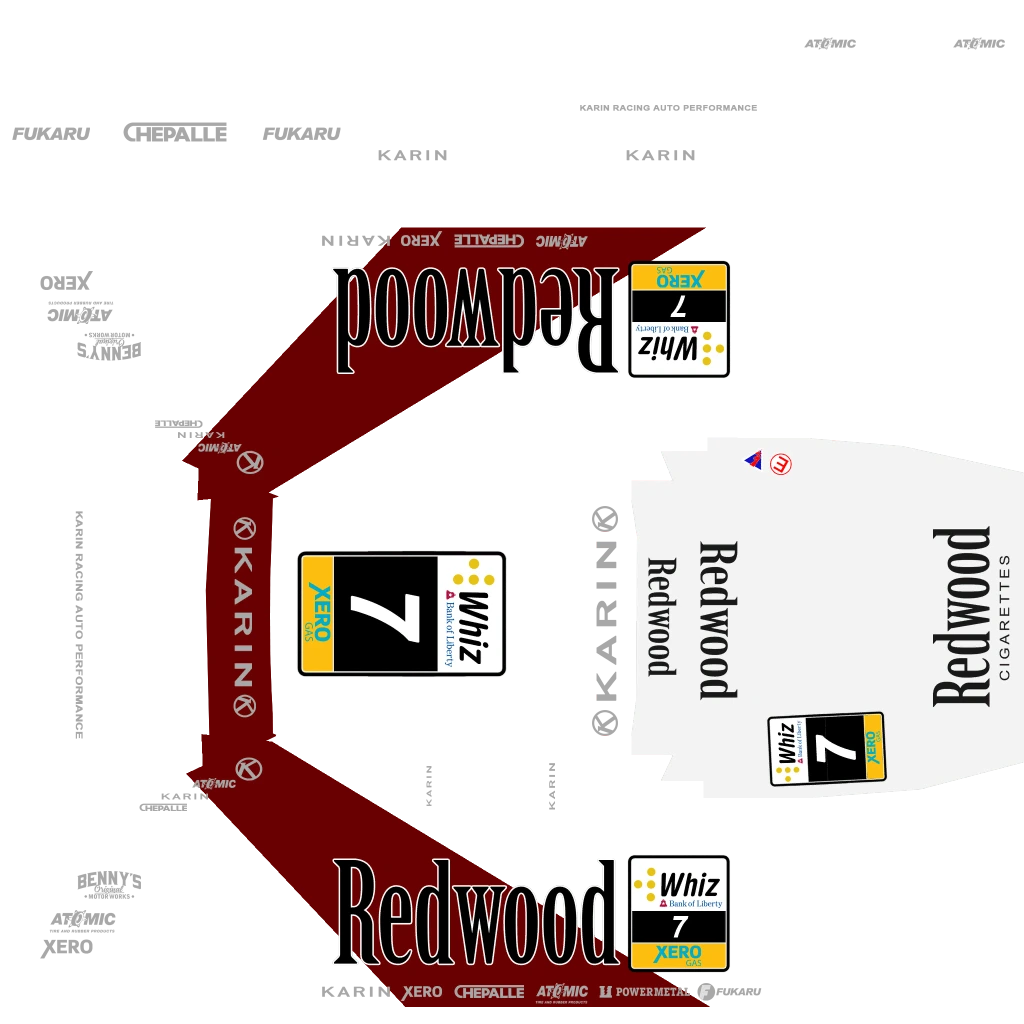 Karin Sultan RS livery 6 template