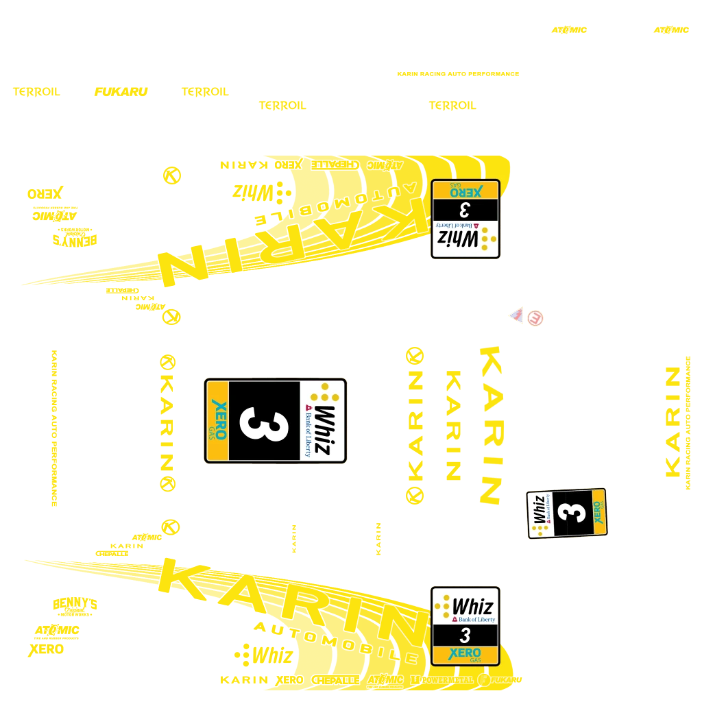 Karin Sultan RS livery 7 template