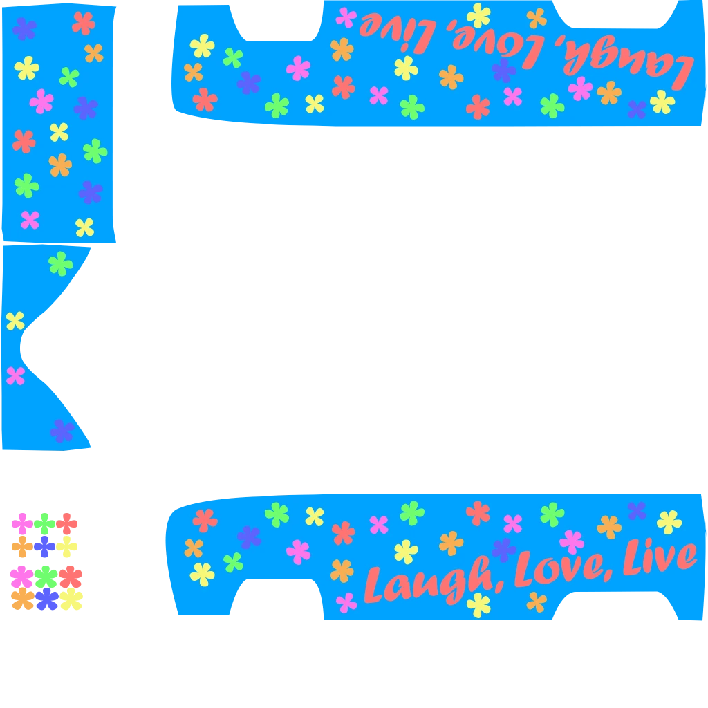 BF Surfer Custom livery 2 template