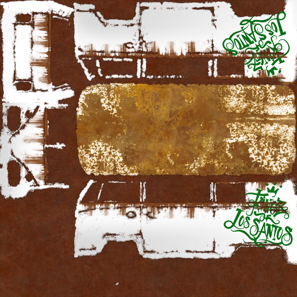 BF Surfer Custom livery 10 template