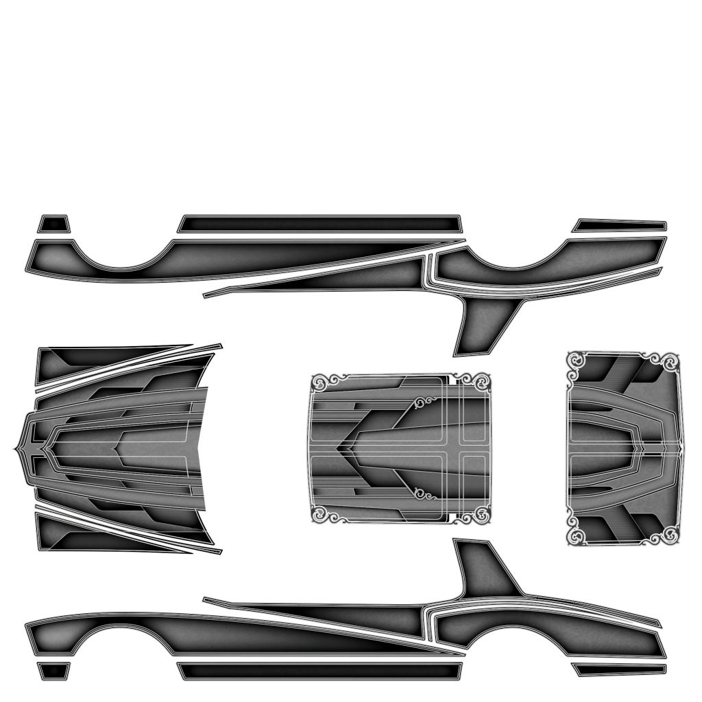 Declasse Tahoma Coupe livery 7 template