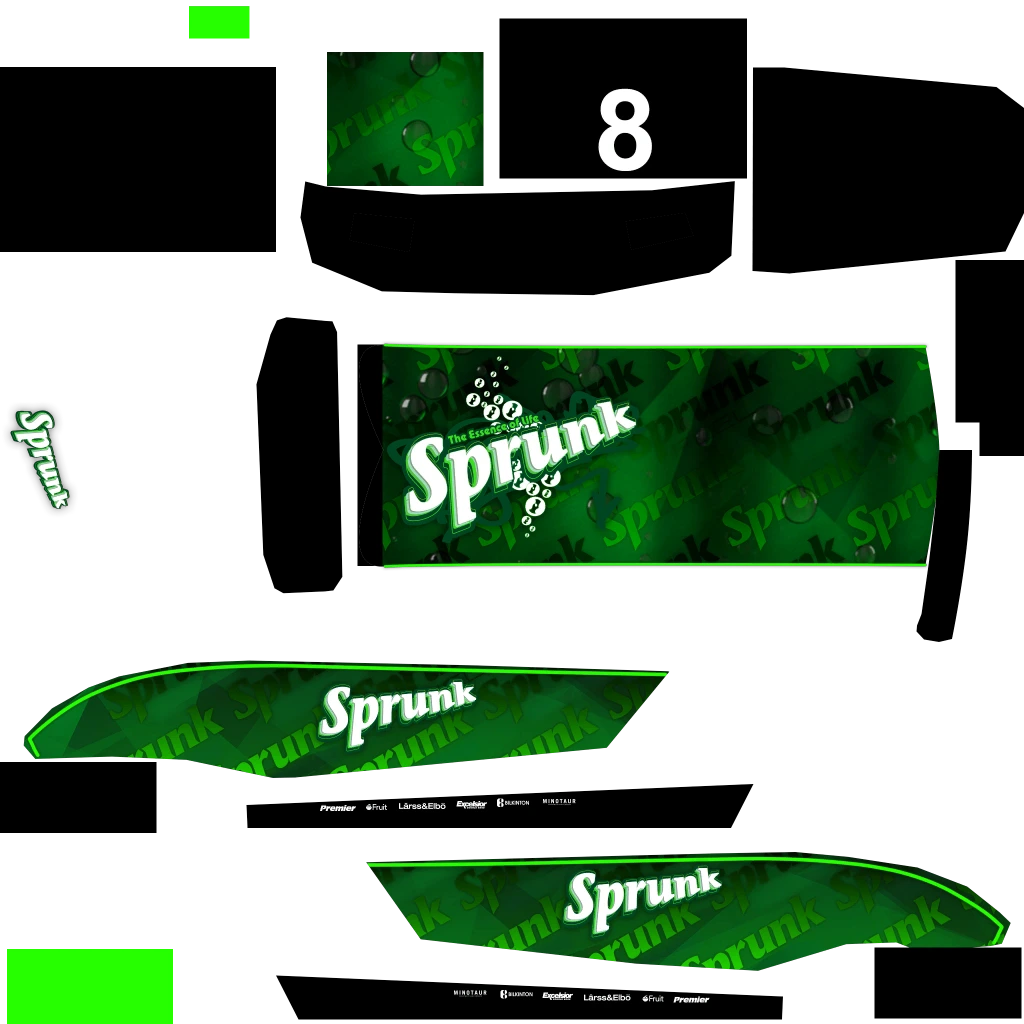 Truffade Thrax livery 9 template