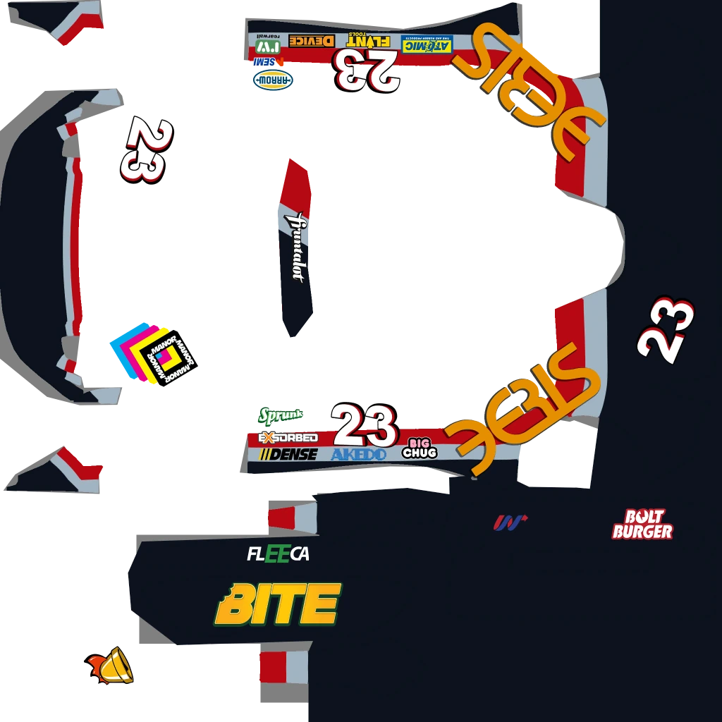 Lampadati Tigon livery 7 template