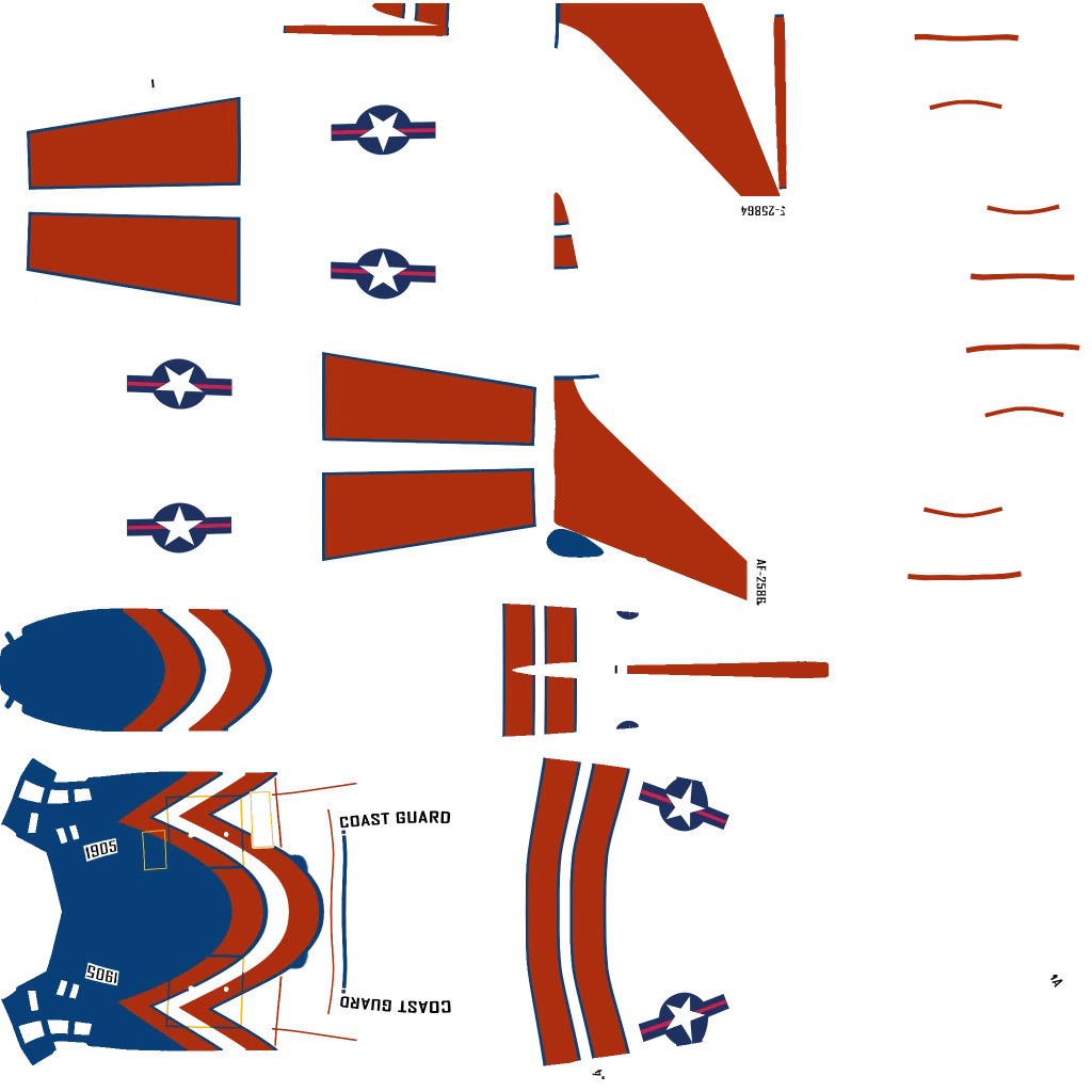 Eberhard Titan 250 D livery 8 template