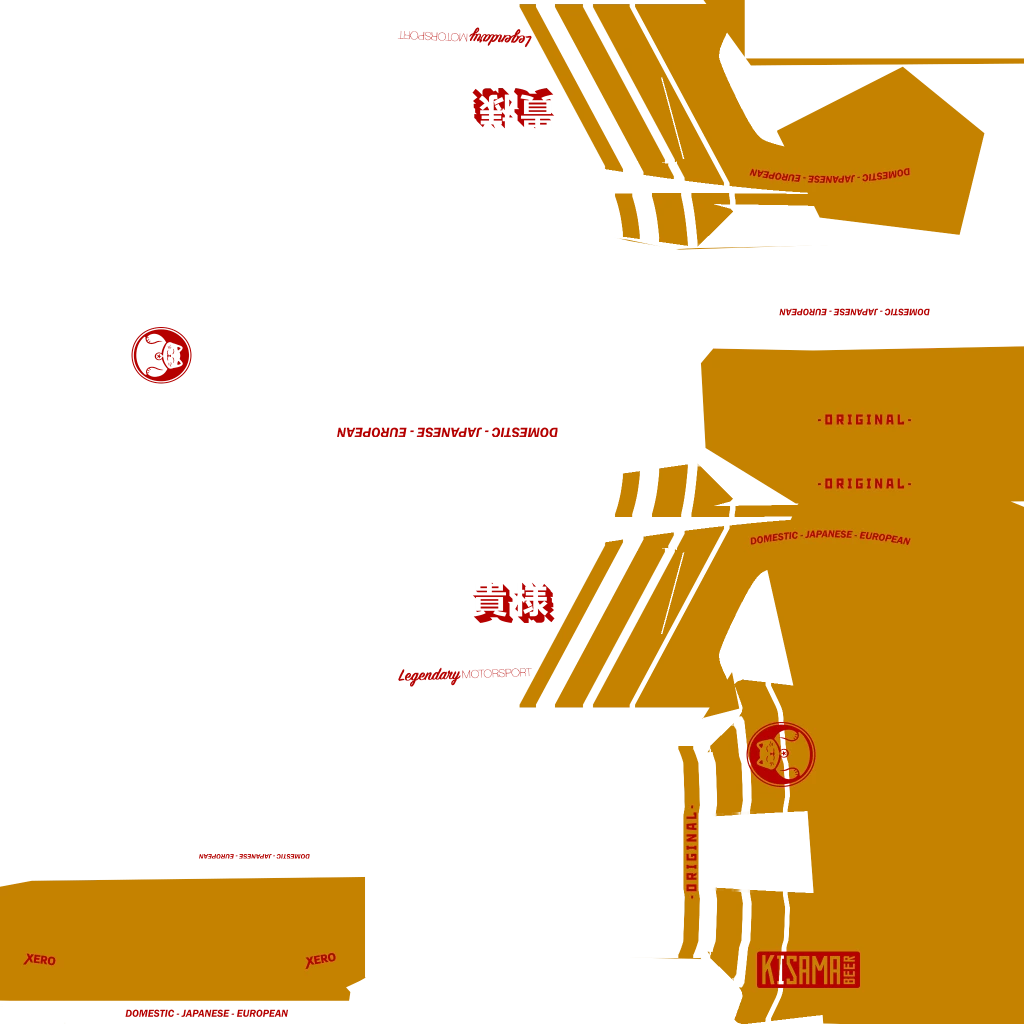 Pegassi Torero XO livery 8 template