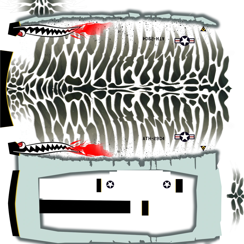 Pegassi Toreador livery 11 template