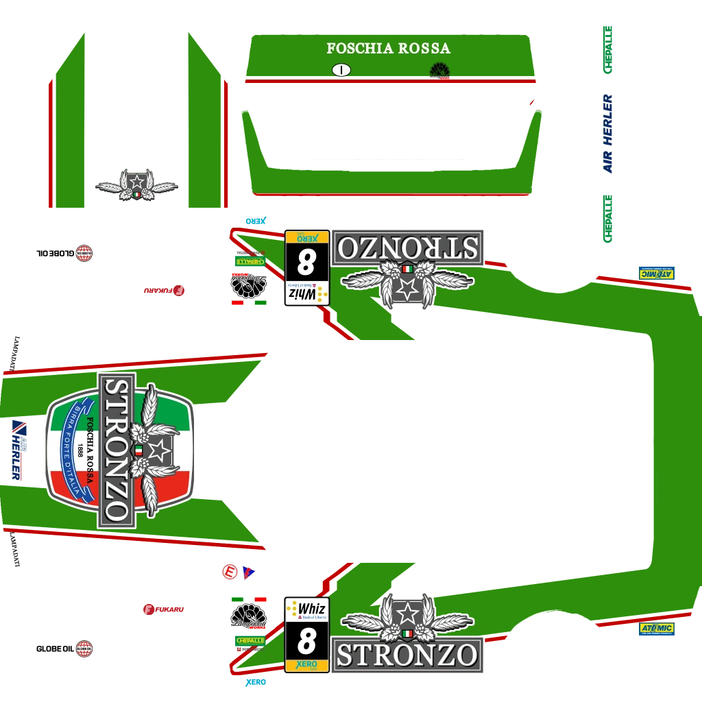 Lampadati Tropos Rallye livery 2 template