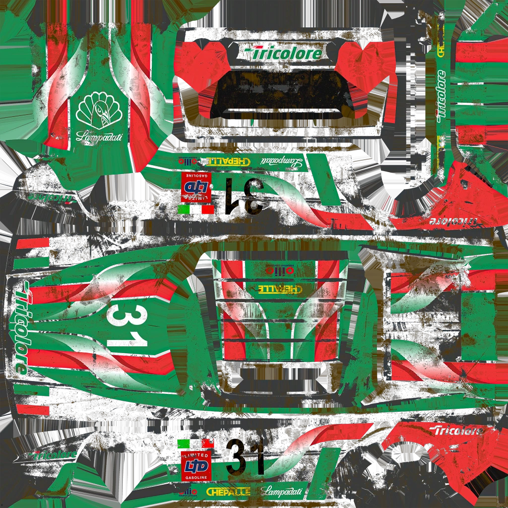 Lampadati Tropos Rallye livery 8 template