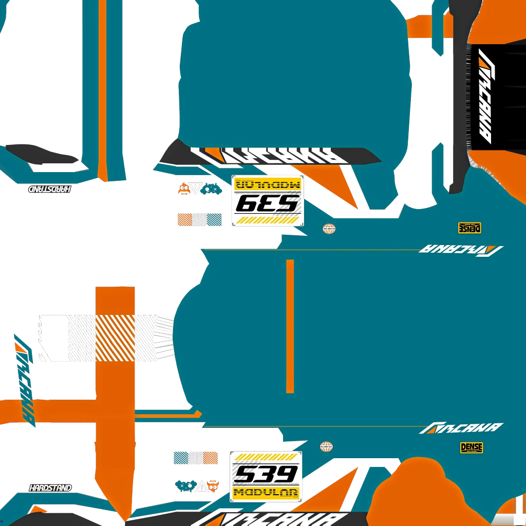 Lampadati Tropos Rallye livery 9 template