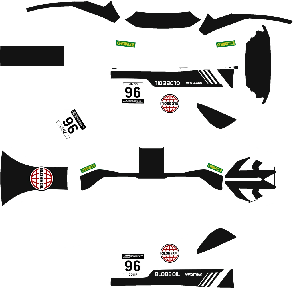 Grotti Turismo Omaggio livery 13 template