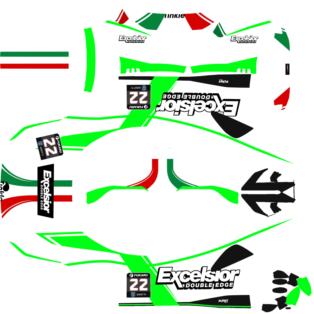 Grotti Turismo Omaggio livery 16 template