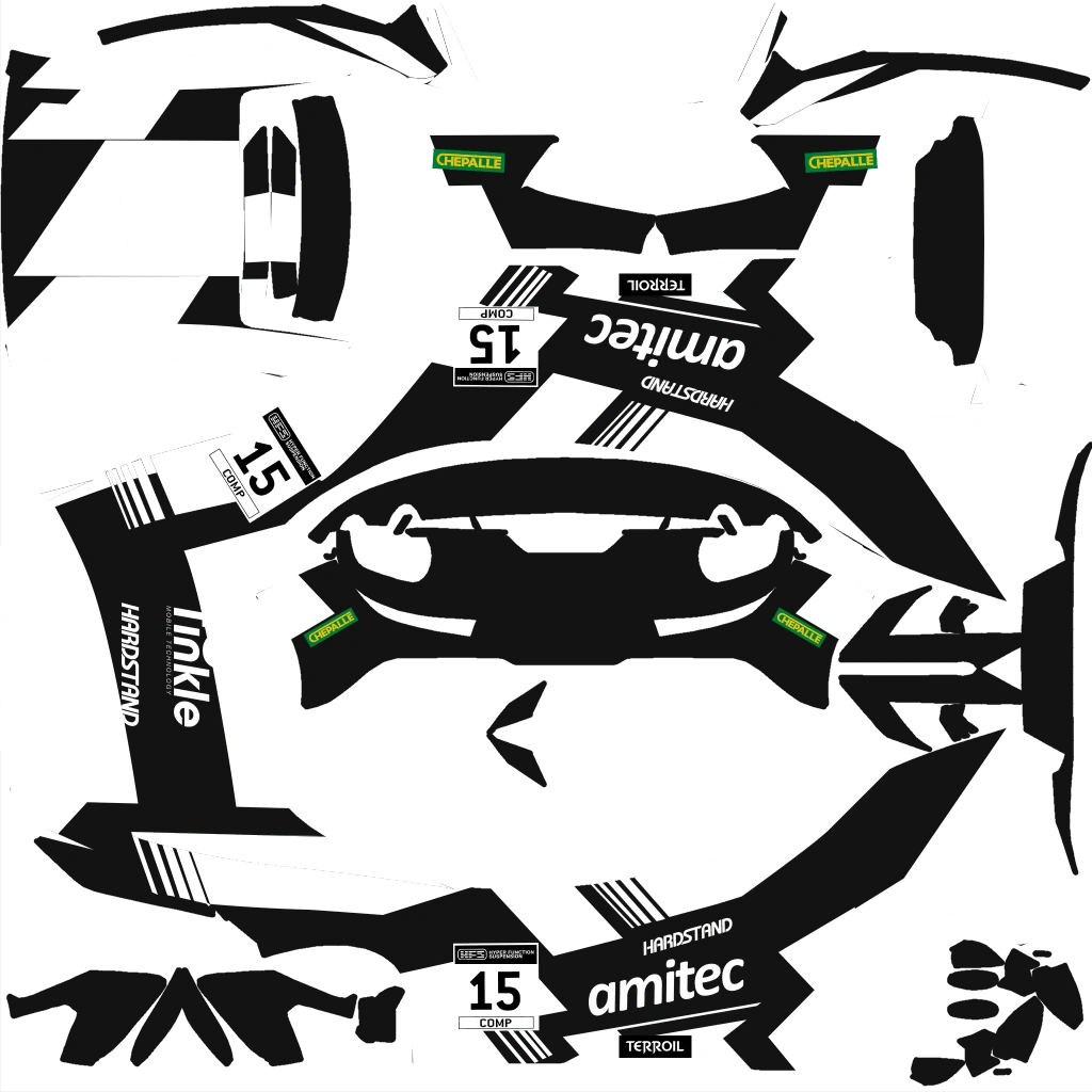 Grotti Turismo Omaggio livery 18 template