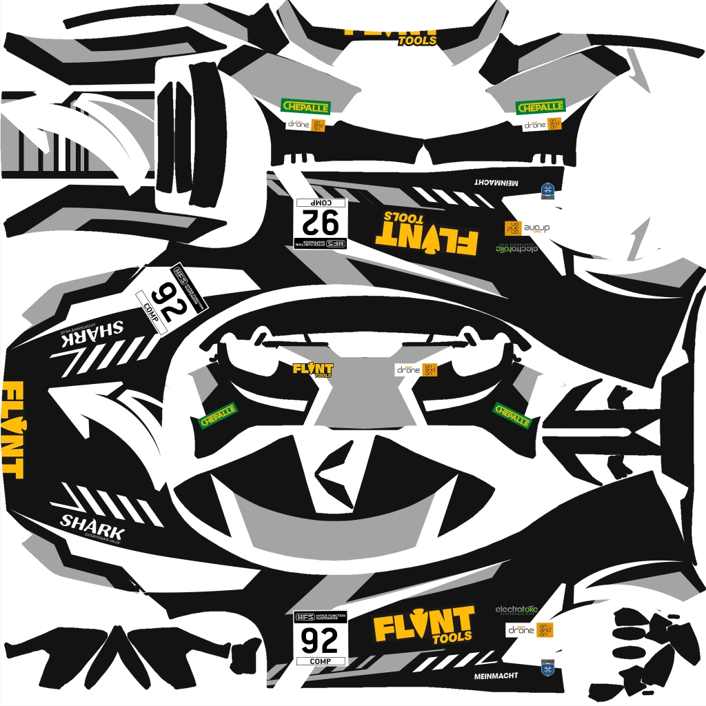 Grotti Turismo Omaggio livery 19 template