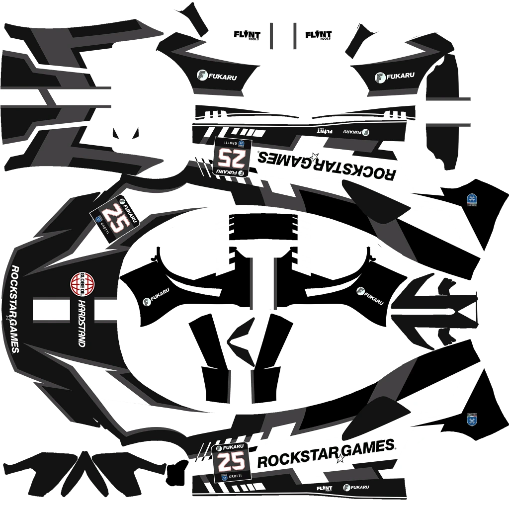 Grotti Turismo Omaggio livery 22 template