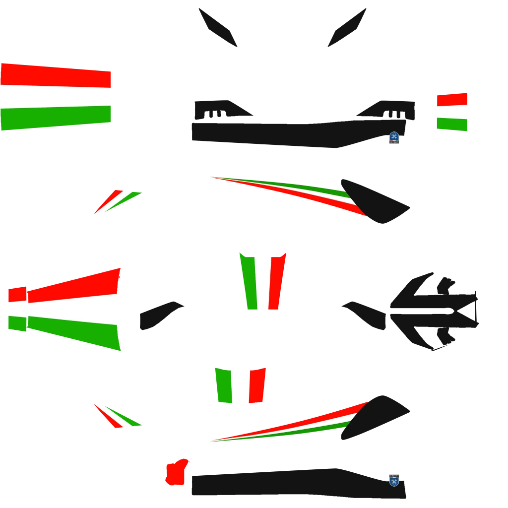 Grotti Turismo Omaggio livery 5 template