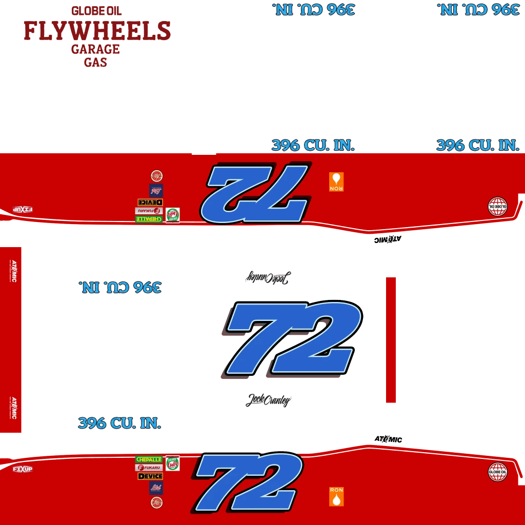 Declasse Vamos livery 11 template