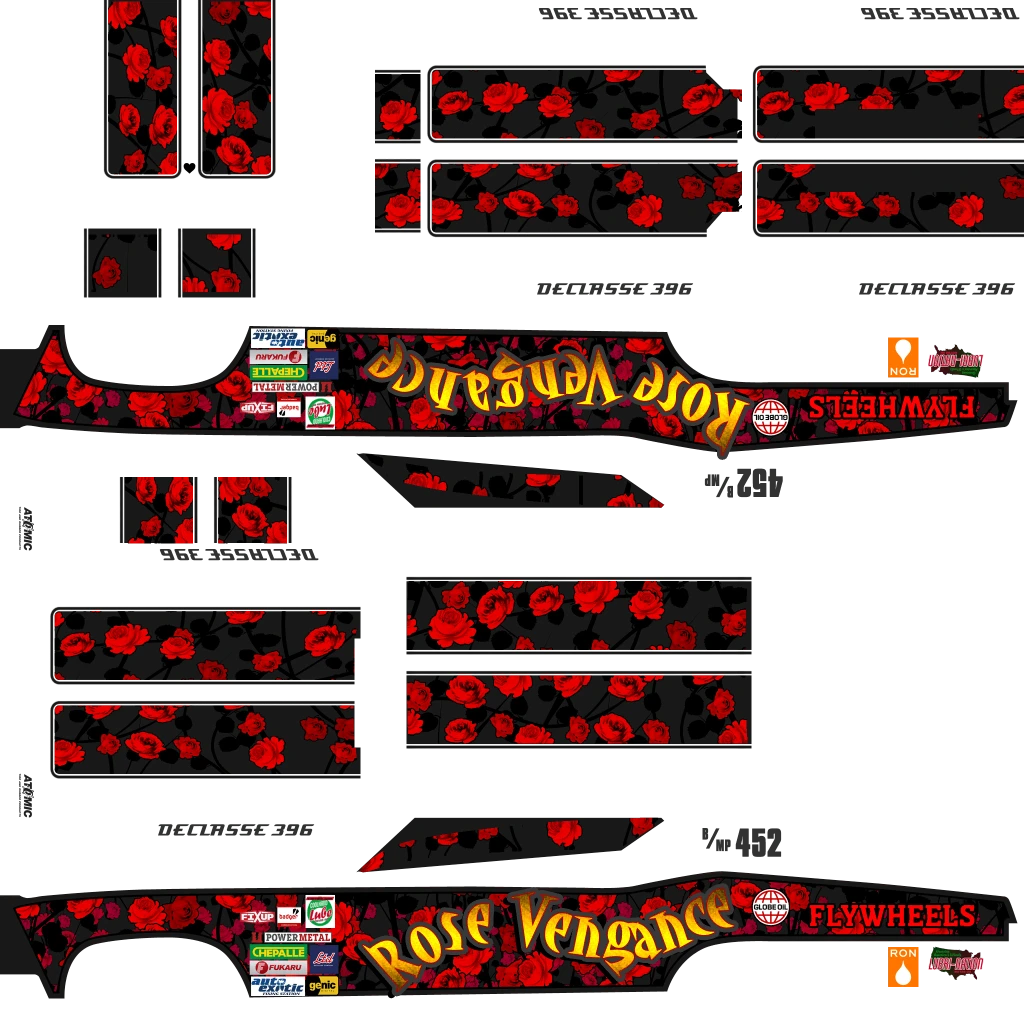 Declasse Vamos livery 10 template