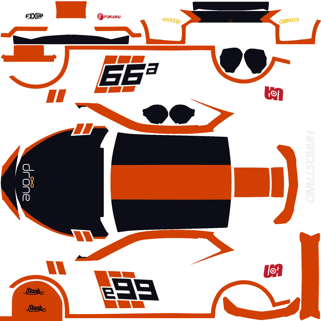 Declasse Vigero ZX livery 11 template