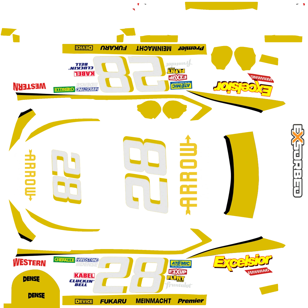 Declasse Vigero ZX livery 9 template