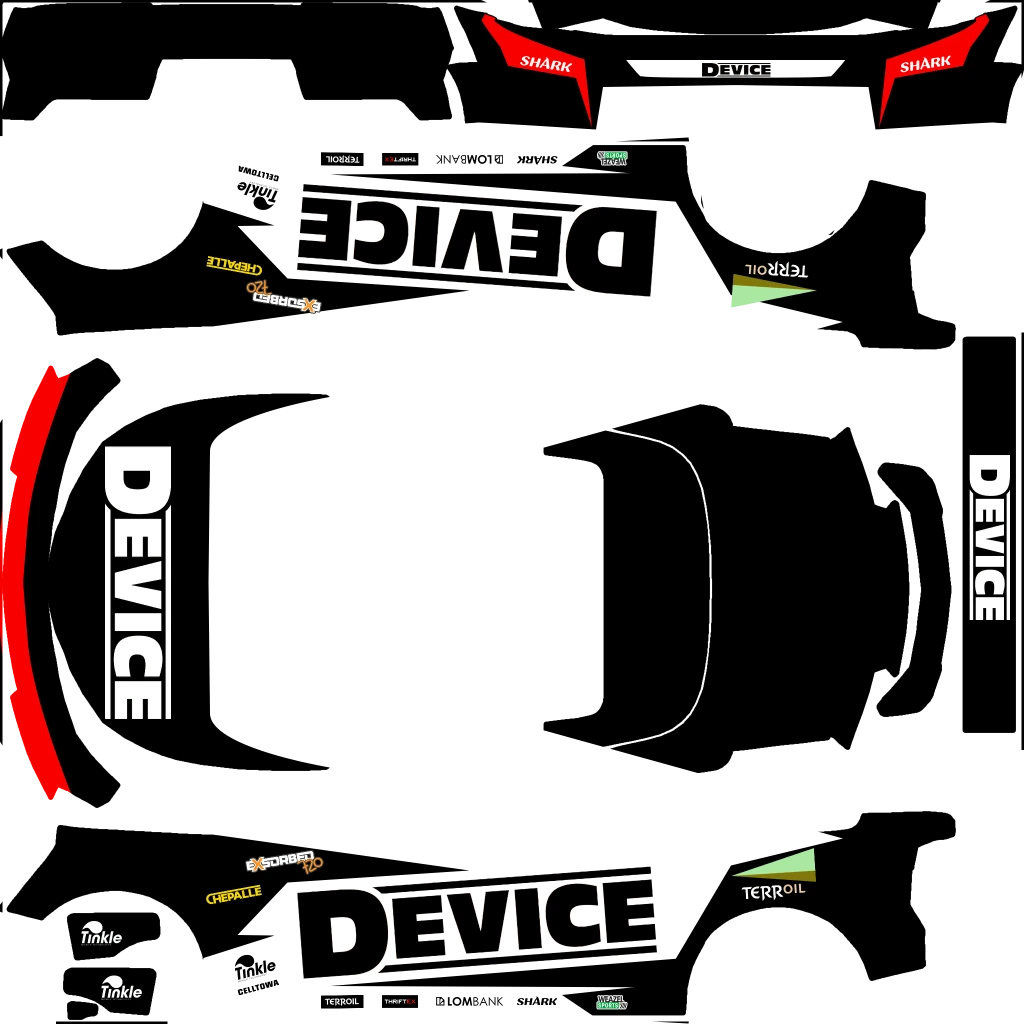 Declasse Vigero ZX Convertible livery 13 template
