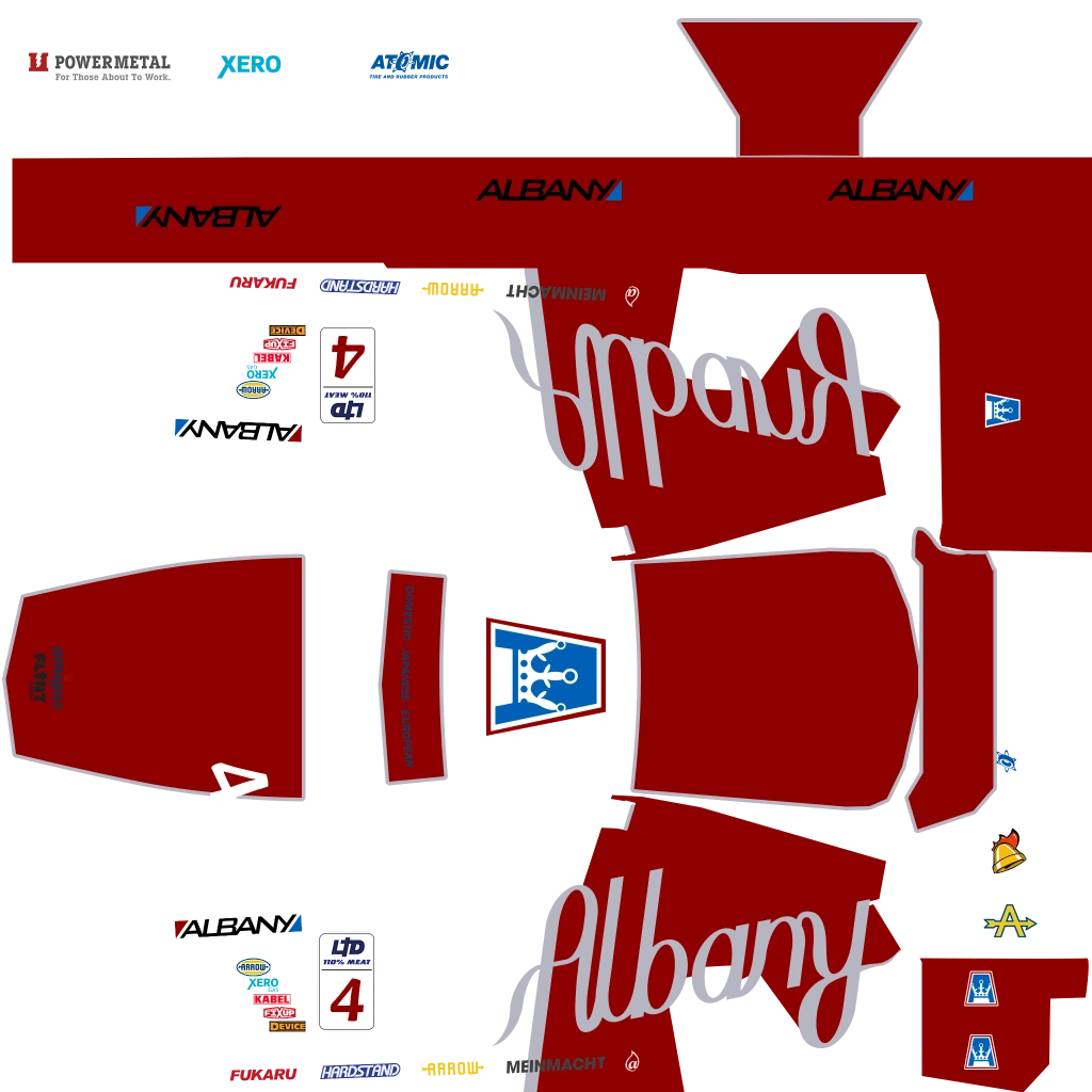 Albany V-STR livery 9 template