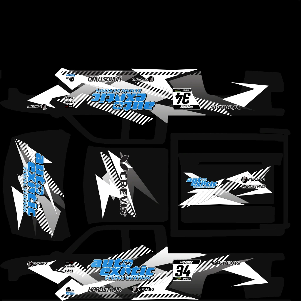 Declasse Yosemite 1500 livery 5 template