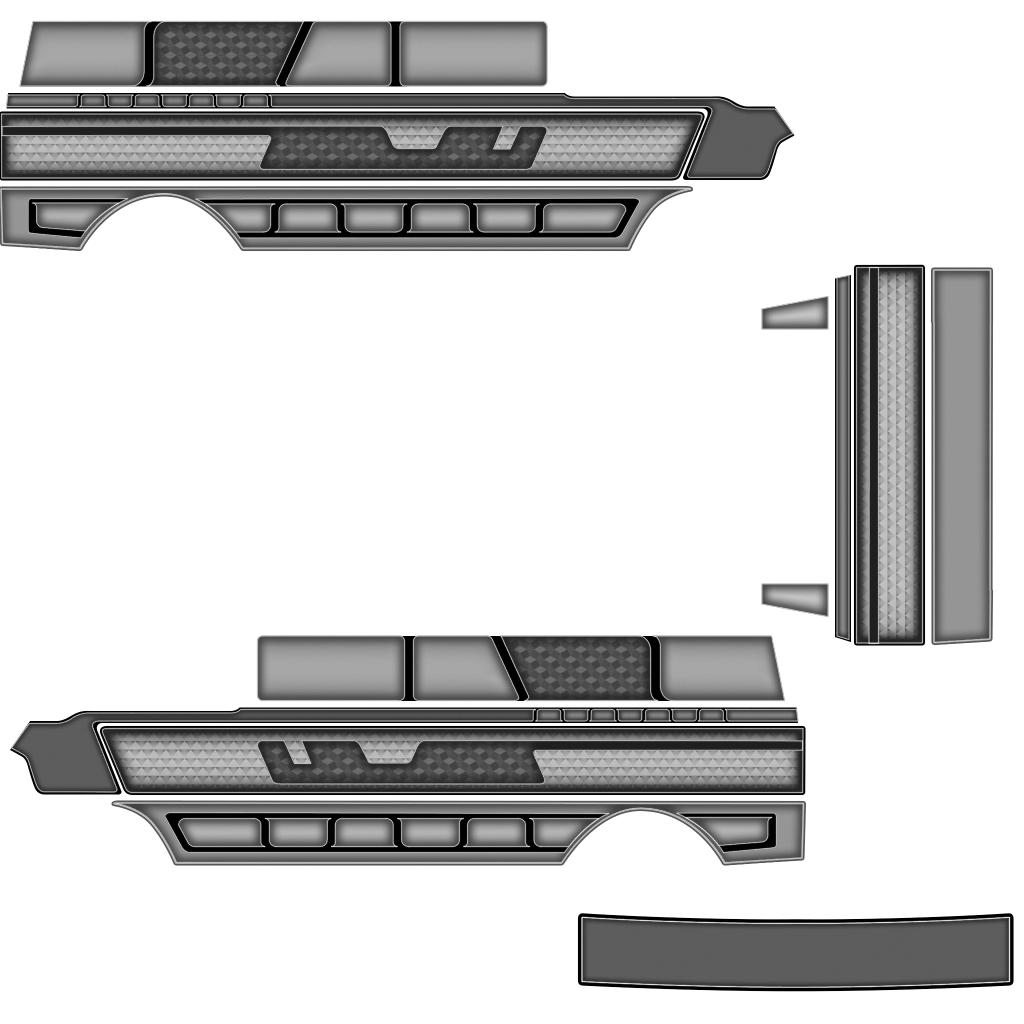 Bravado Youga Classic 4x4 livery 15 template