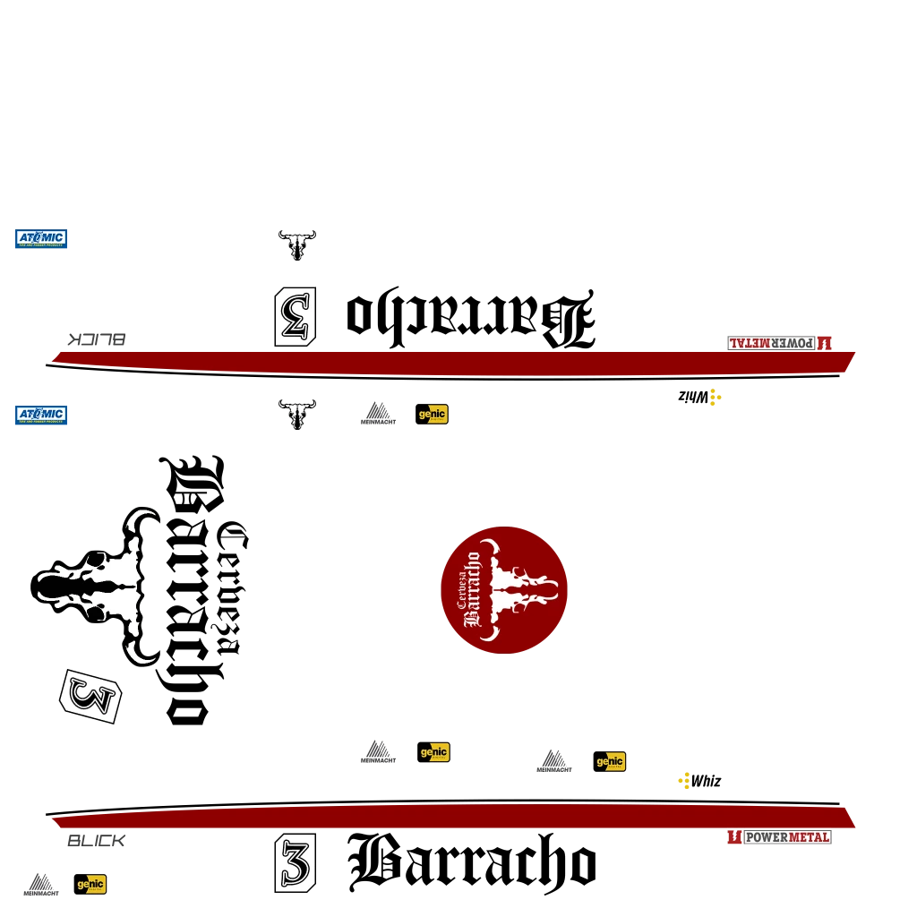 Ubermacht Zion Classic livery 3 template