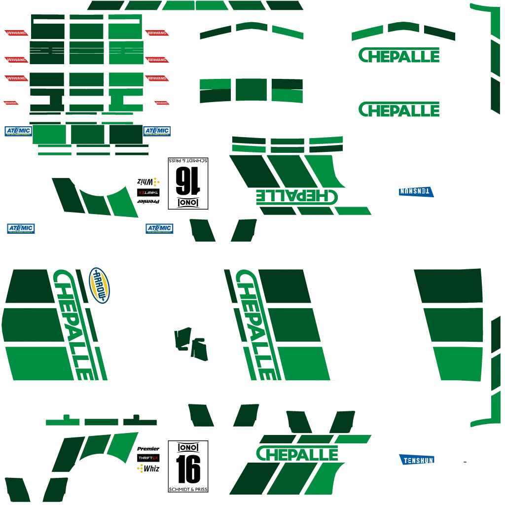 Ubermacht Zion Classic livery 7 template