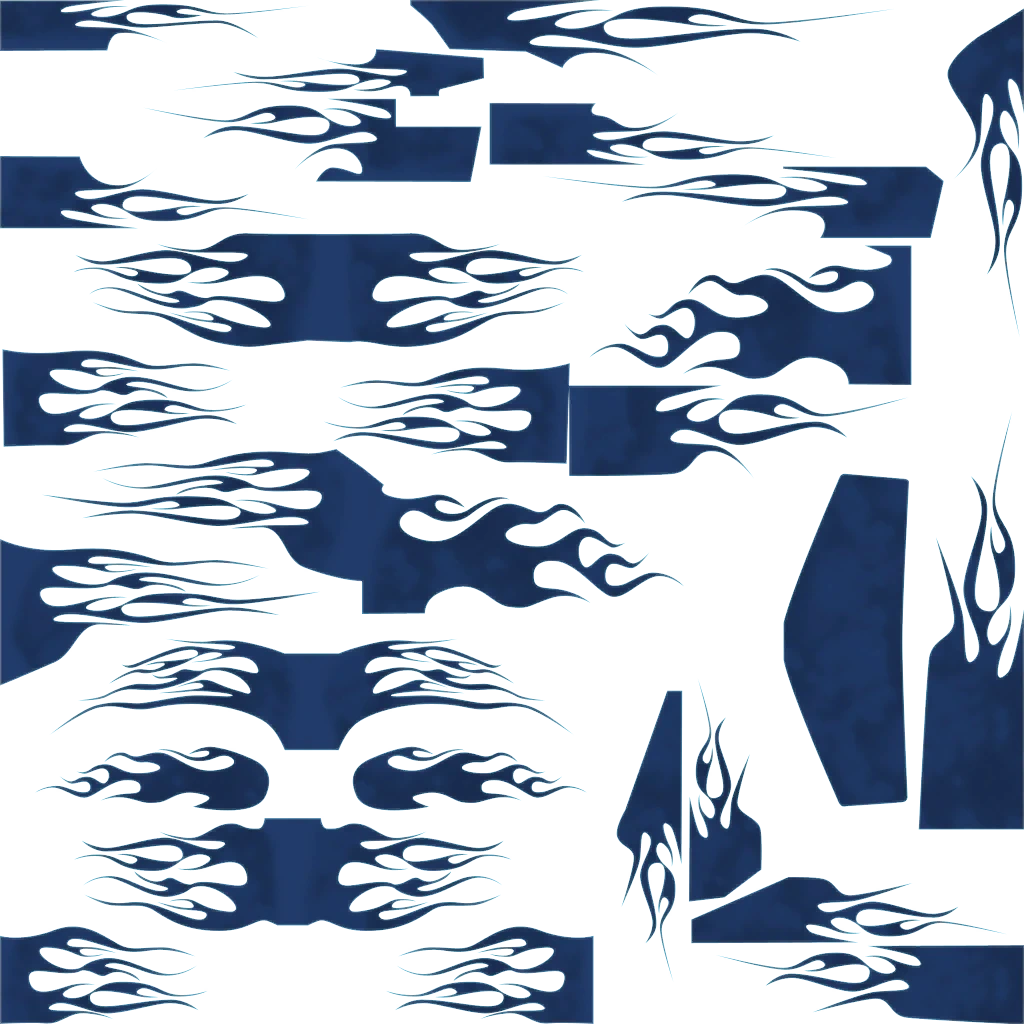 Western Zombie Bobber livery 2 template
