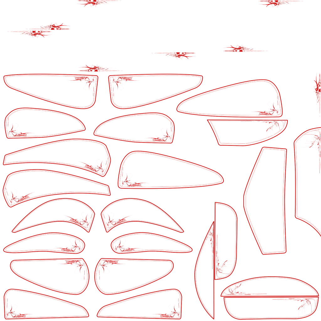 Western Zombie Bobber livery 6 template