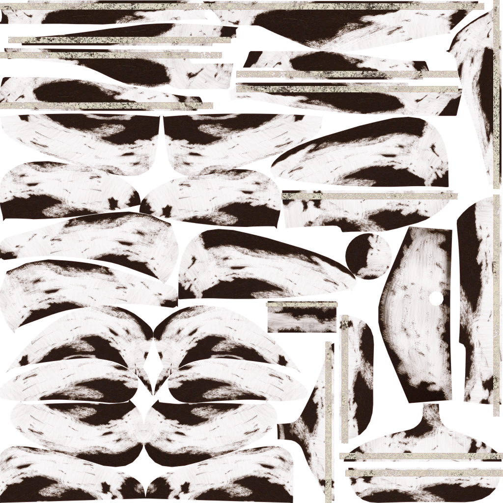Western Zombie Chopper livery 15 template